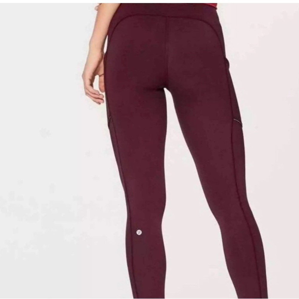 Lululemon Women's Speed Up Tight 28" Brushed DKAD Dark Adobe